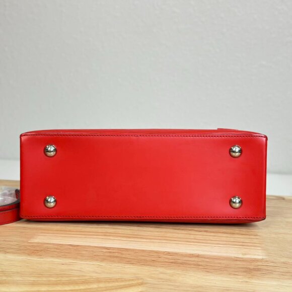 Louis Vuitton Red Epi Leather Shoulder Bag Crossbody - Picture 4 of 6